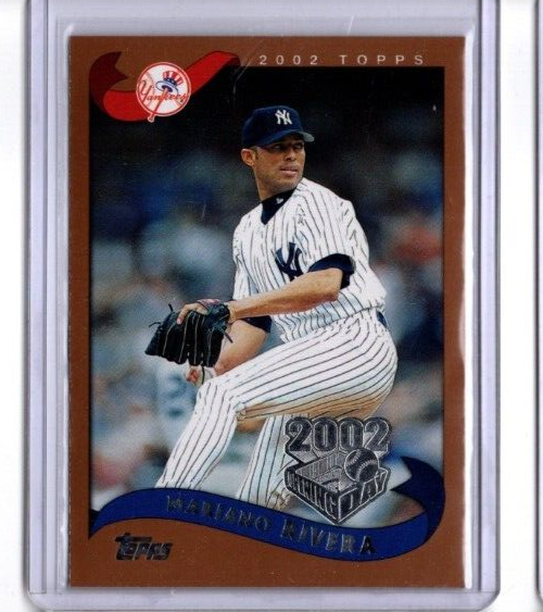 2002 TOPPS OPENING DAY #50 MARIANO RIVERA New York Yankees  HOF