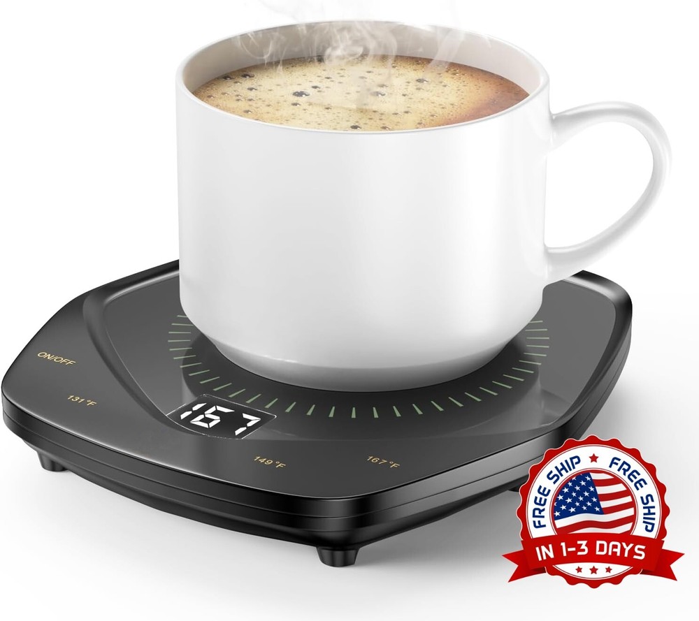 Fast-Heating High-Temperature Coffee Cup Warmer NEW