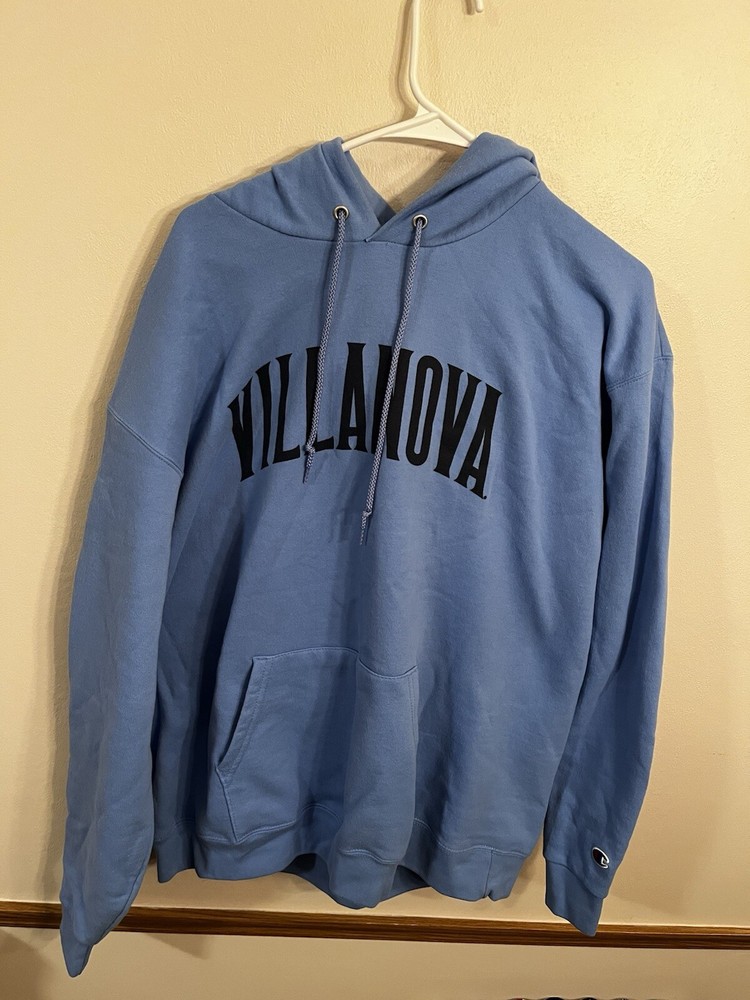 Champion Villanova Sky Blue Hoodie—Men’s XL