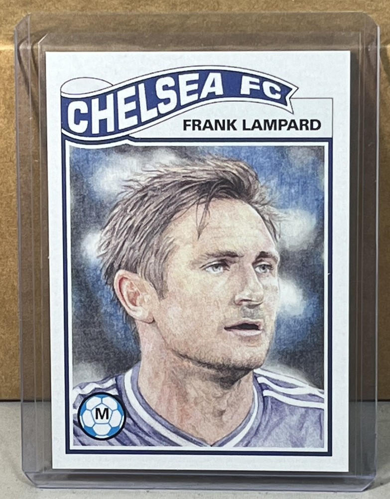 2019 Topps Living #48 Frank Lampard Chelsea FC UCL Champions League Soccer