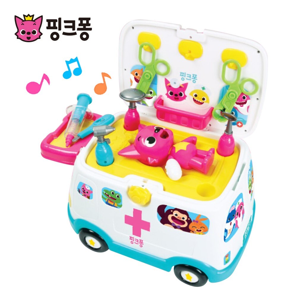 Pinkfong 119 Ambulance Hospital Role Play Korea Toy / EXPRESS