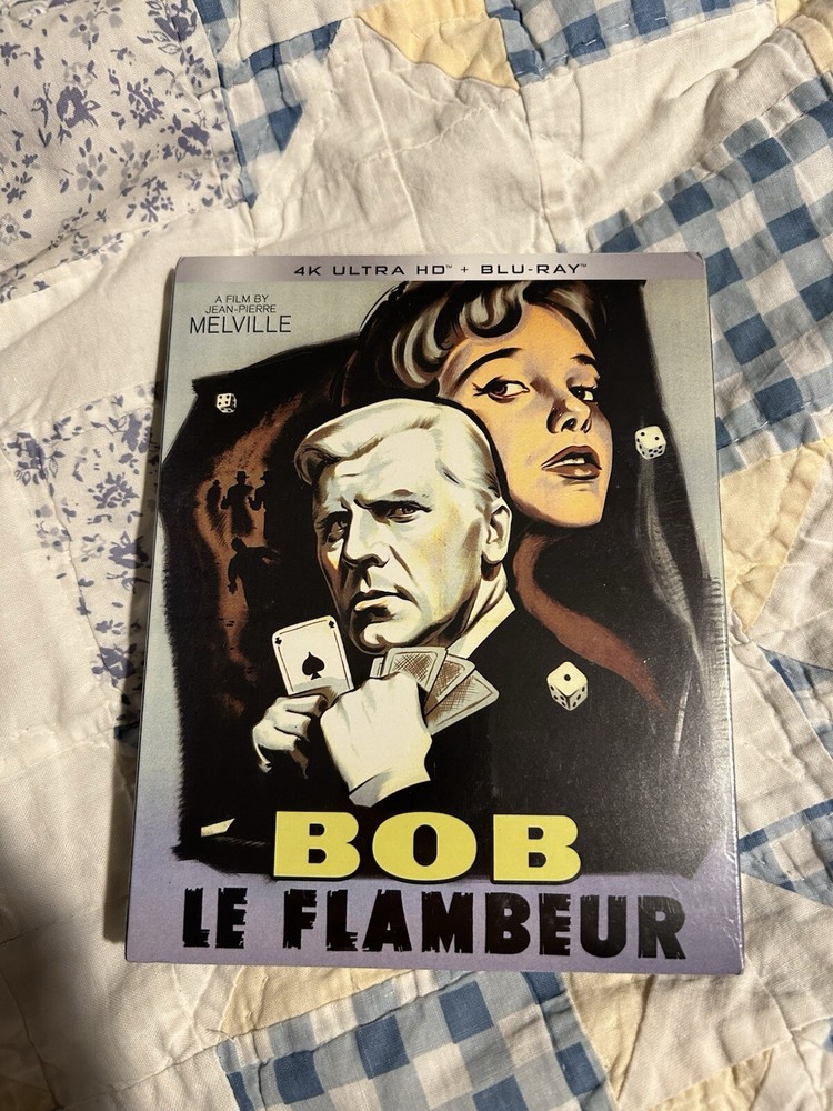Bob Le Flambeur Melville 4K UHD Blu-ray Combo Brand New Sealed
