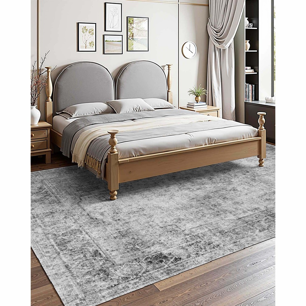 Uimoso Area Rug 9 x 12 ft Large Carpet Non Slip Indoor Mat Bedroom Living Room