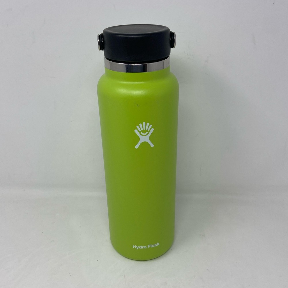 Hydro Flask 40 oz Wide Mouth Bottle with Flex Cap - Seagrass Green