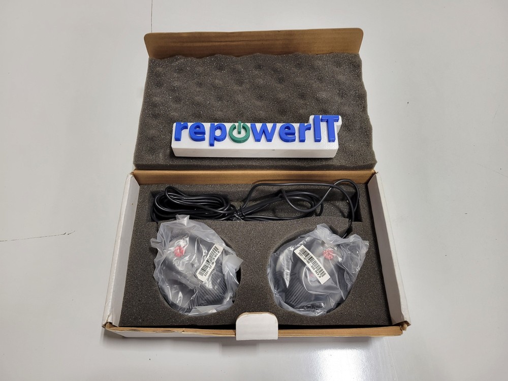 Lot of 2x Polycom 2201-07155-601 VTX1000 EXTERNAL MICROPHONE NEW