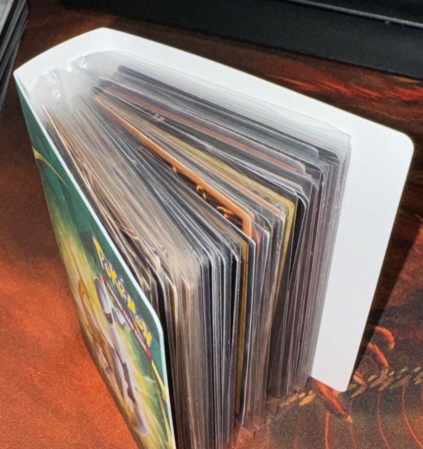 Pokemon Binder With Wizard/magician Cards Lp-nm (Yugioh/mtg) 60 Cards Total