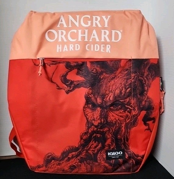 Angry Orchard Hard Cider Insulated Cooler Backpack By IGLOO