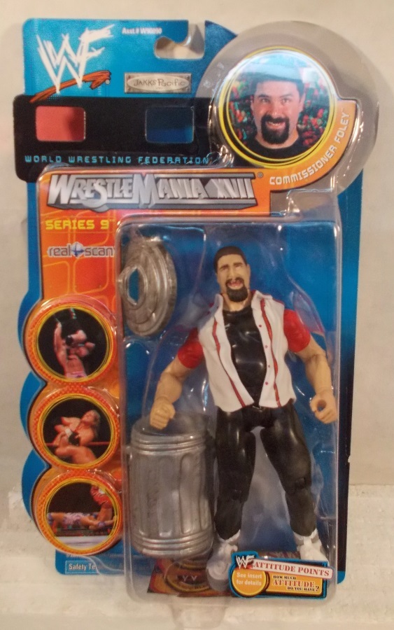 Comisionado de la WWE Mick Foley Mankind Titantron Live Series 9 WrestleMania XVII