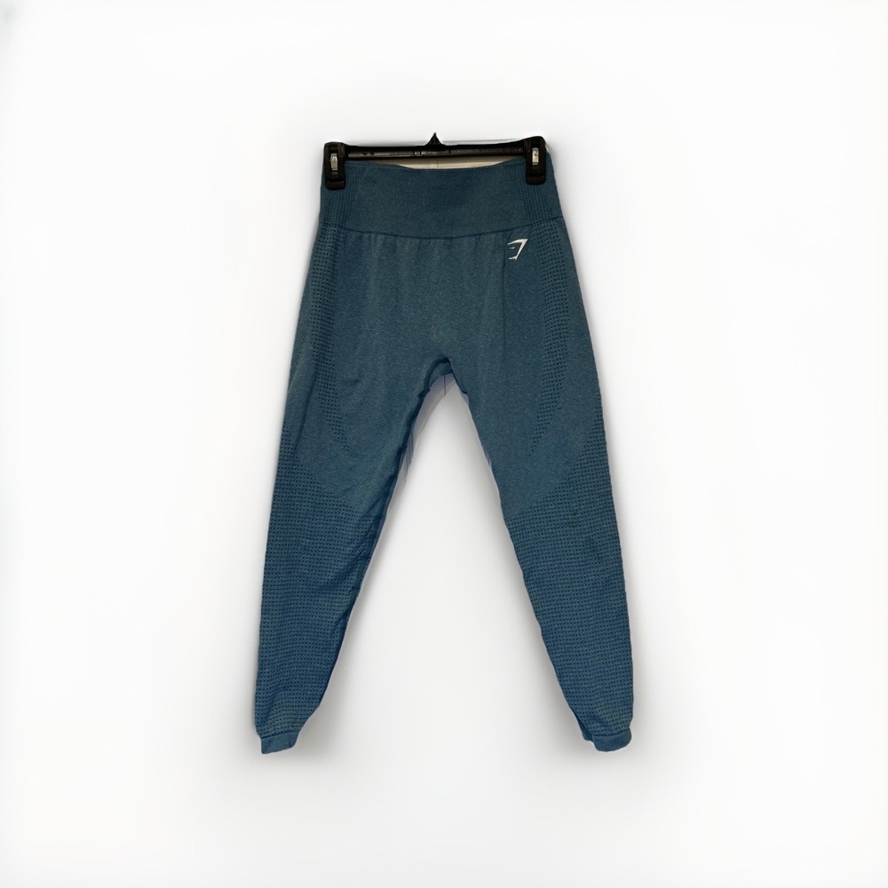 Gymshark Womens Vital Seamless Leggings Tahoe Teal Marl Size S