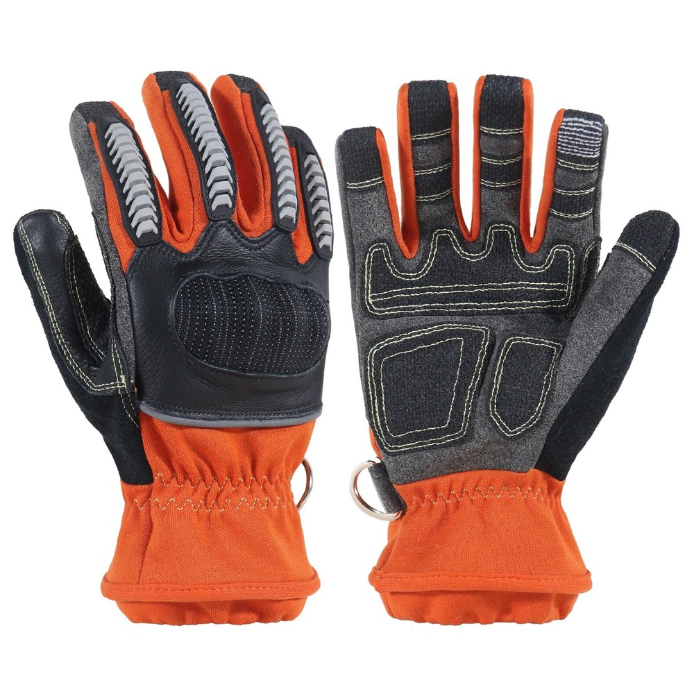 HANDLANDY FireFighter Rescue Extrication Gloves, Heat Resistance