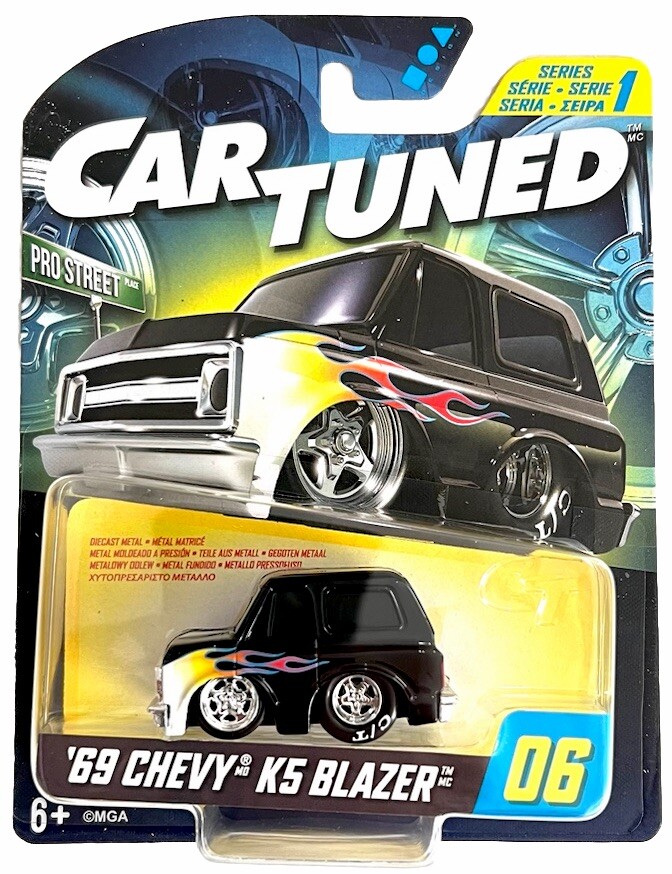 MGA CAR TUNED ‘69 CHEVY K5 BLAZER SQUAREBODY SERIES 1 HOBBY EXCLUSIVE