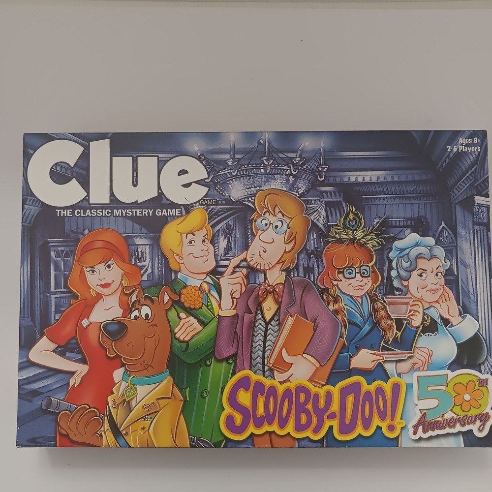 Scooby-Doo 50th Anniversary Clue Board Game Complete Edition 2019