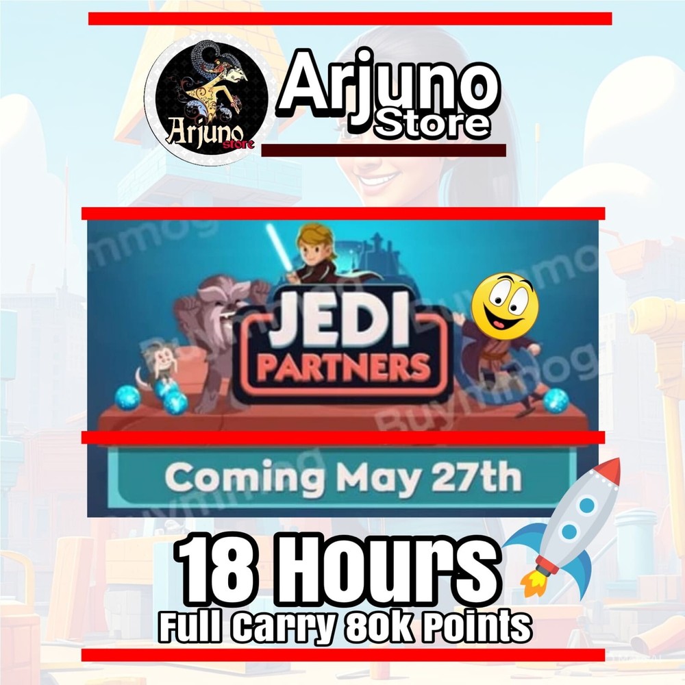 JEDI PARTNERS EVENT FULL CARRY 80k Points MAX 8 HOURS Guaranteed Completion