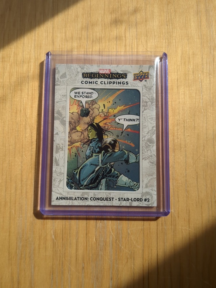 Marvel Beginnings Vol 2 Series 1 Comic Clippings #CC-ACS2 Star Lord #2