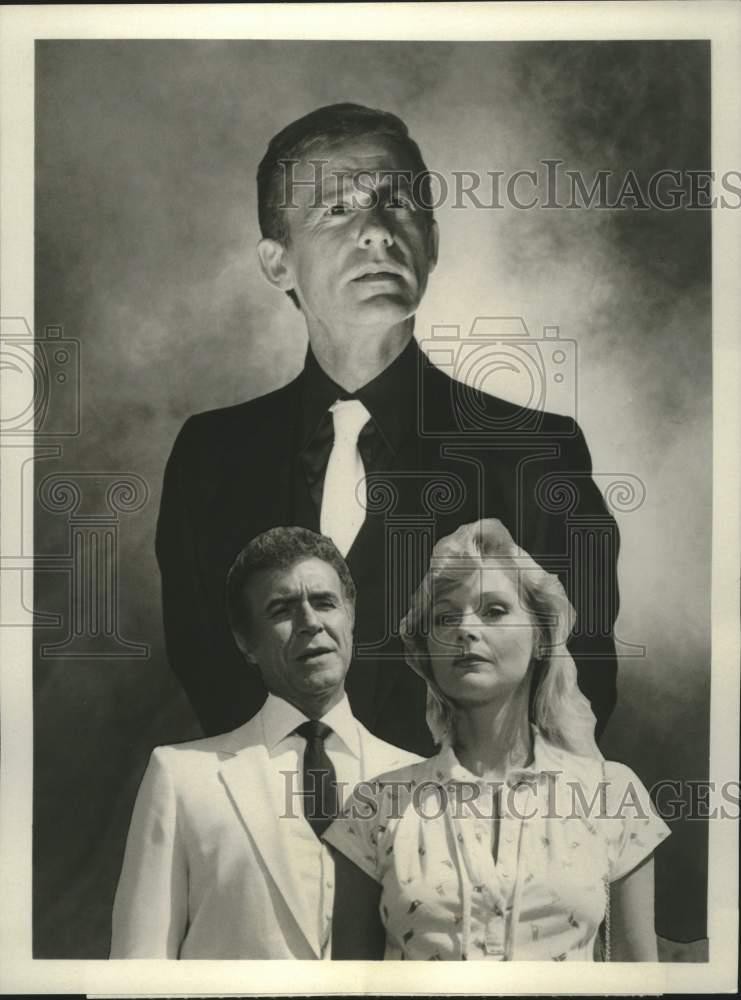 1980 Press Photo Actor Roddy McDowall with co-stars in 