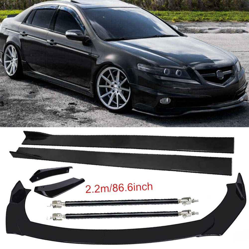 Front Rear Bumper Lip Splitter Spoiler87