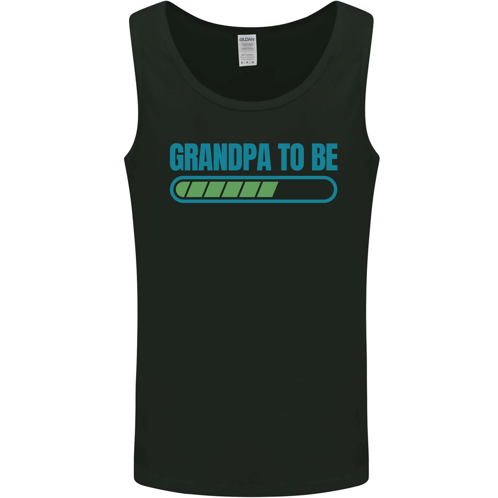 Grandpa to Be Funny New Baby Birth Mens Vest Tank Top