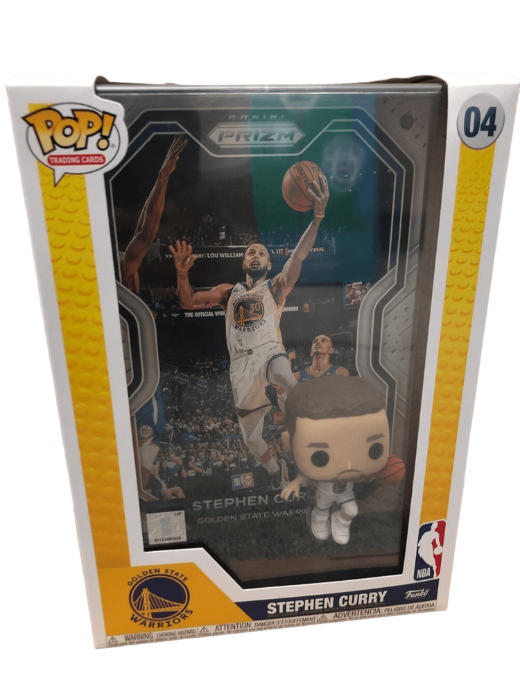 Golden State Warriors Steph Curry Funko Pop #04 NBA Trading Cards