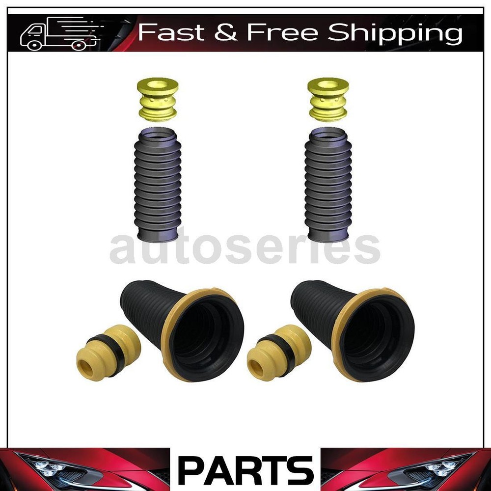 Suspension Strut Bellows Front Rear For 2015-2016 Jeep Renegade 4pcs