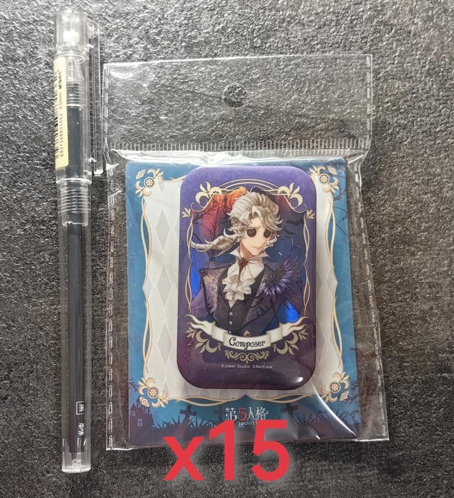 Identity V Halloween Enkanade Concert Composer Can Badge 15