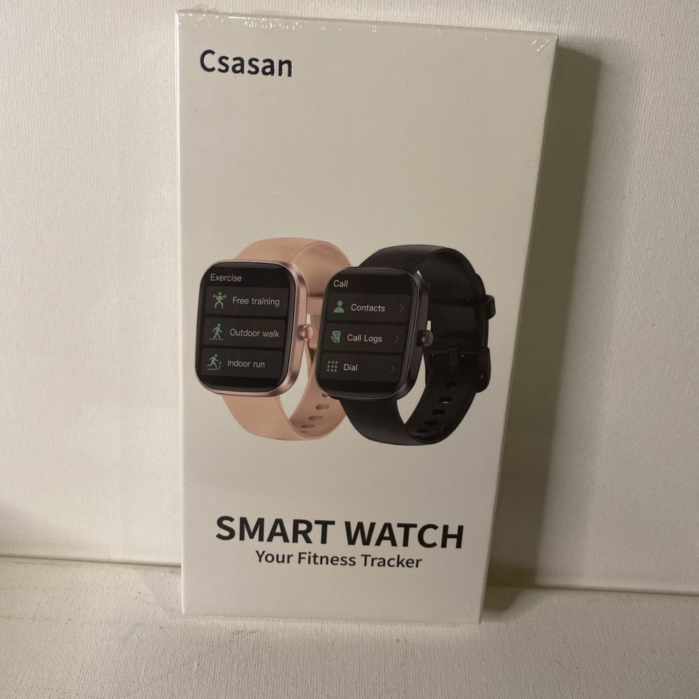 NEW SMART WATCH YOUR FITNESS TRACKER MODEL T60 ANDROID 5.0+ / iOS9.0+ BLACK NIB