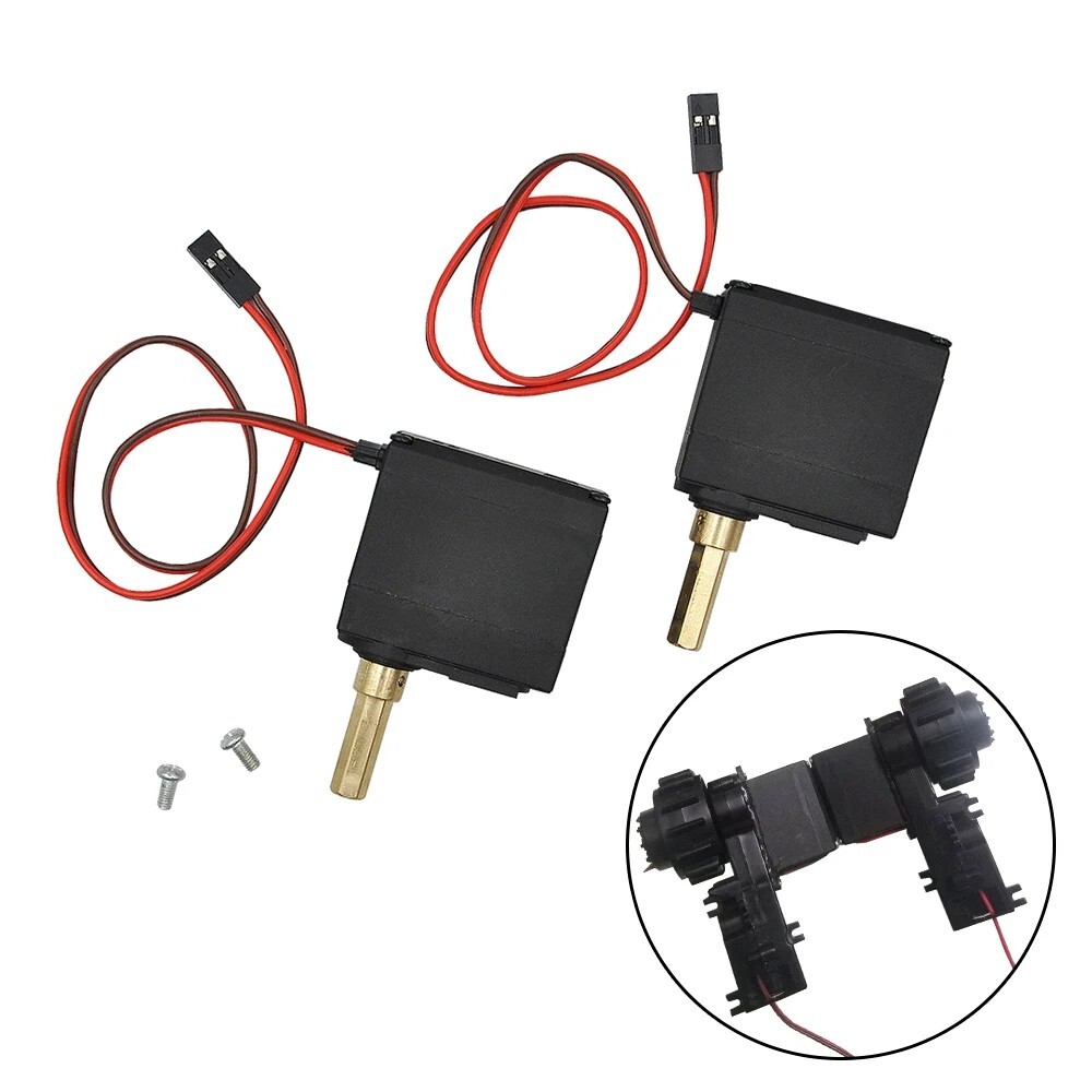 Engine Walking Servo With Metal Shaft For Huina 1550 1592 RC Excavator Upgrades