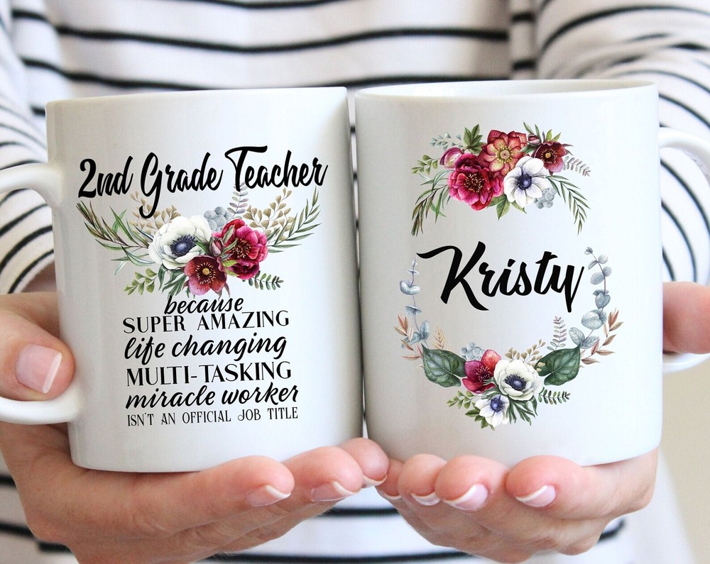 2nd Grade Teacher Gift Mug L Second Grade Elementary Teacher For Women L Thank