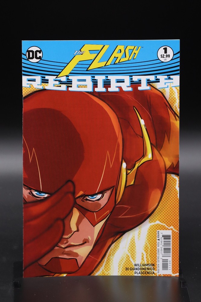 Flash Rebirth (2016) #1 1st Print Karl Kerschl Cover 1st Cameo App Godspeed NM-
