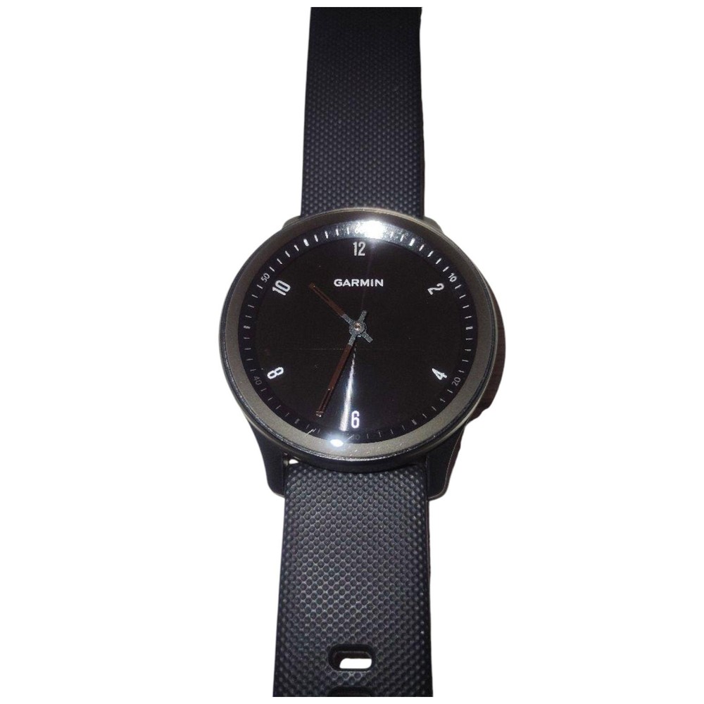 Garmin Vivomove Sport Hybrid Smartwatch in Black with Stylish Design
