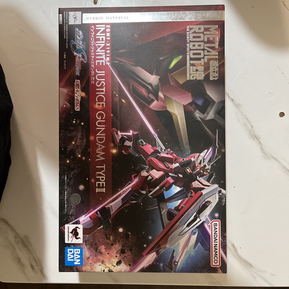 Bandai Zgmf X191M2 Infinite Justice Gundam 2 Metal Robot Spirit Ia503