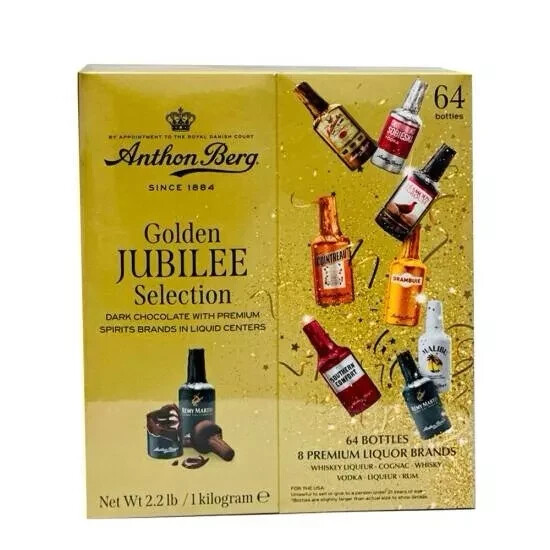 Anthon Berg Dark Chocolate Liqueur Liquor 2.2 Lbs After Christmas SALE-image