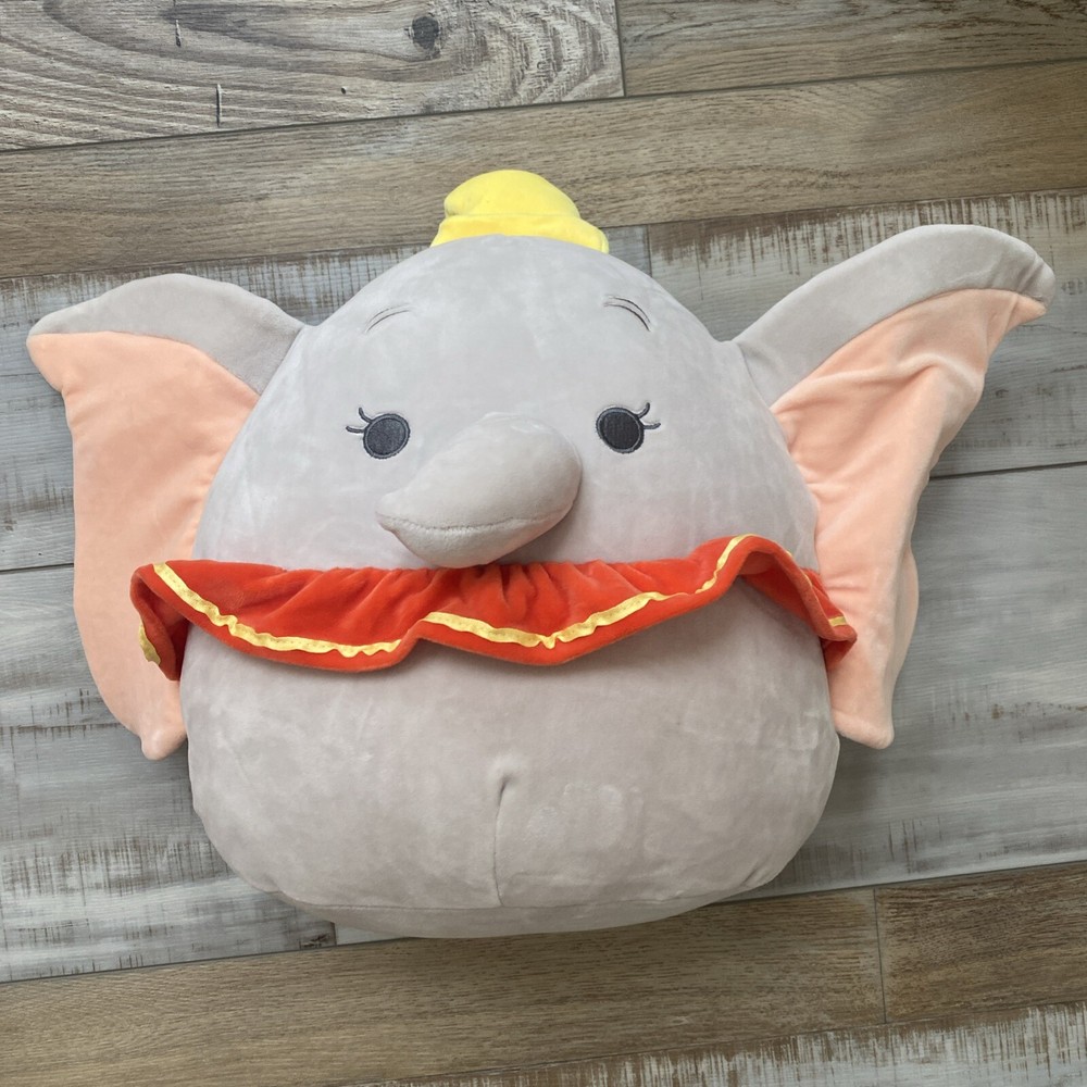 Squishmallows 14-Inch Disney Dumbo Ultra-Soft Plush Toy