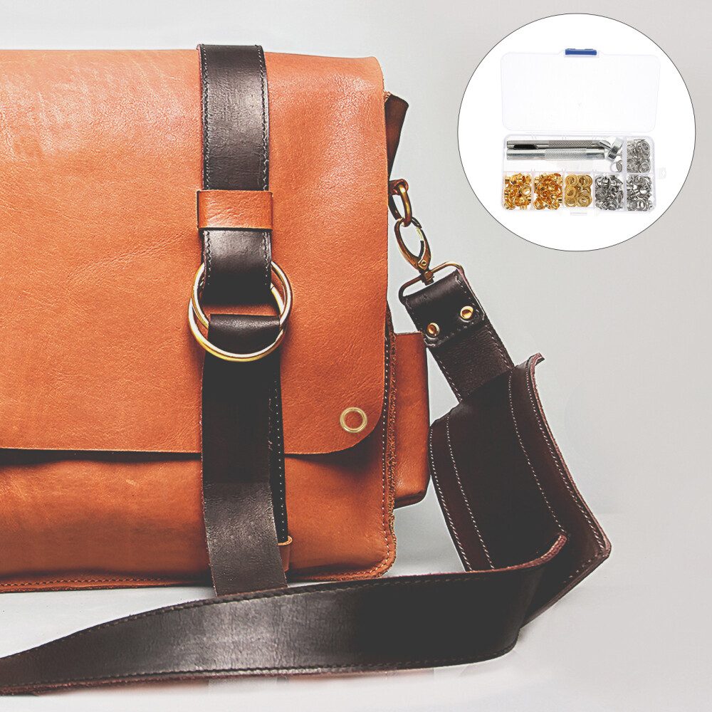 100 Sets Snap Kit Bronze Grommet Air Eye Button Suitcases Grommets Bags