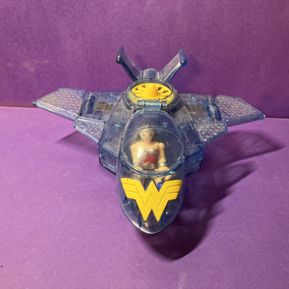 Fisher-Price Imaginext DC Super Friends Wonder Woman Invisible Jet Toy Set