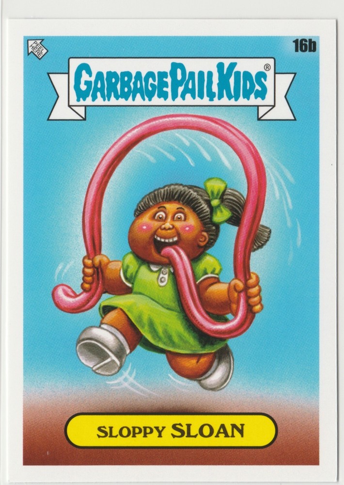 Sloppy Sloan 16b Garbage Pail Kids GPK 2024 Kids At Play KAP Series
