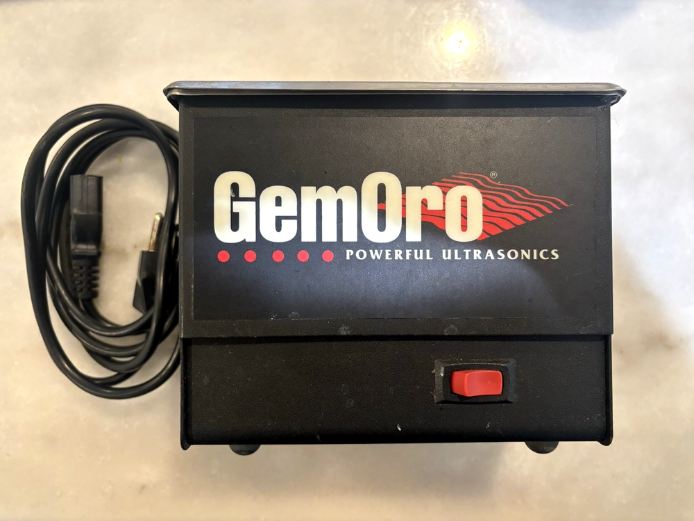 Gemoro Powerful Ultrasonic Cleaner PT1-1718 Serial Number 23801 0.25 Amperes