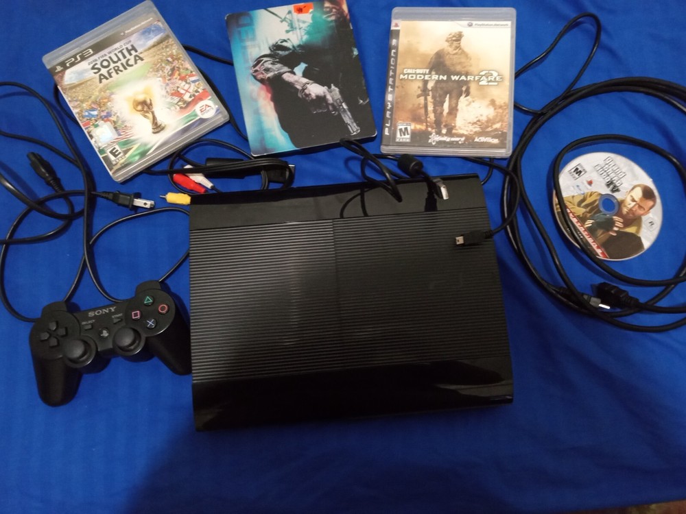 PlayStation 3 Slim Console with Controllers Included
