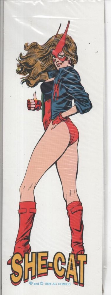 SHE-CAT Standee, AC, 1994, factory sealed, Unused, more in our store