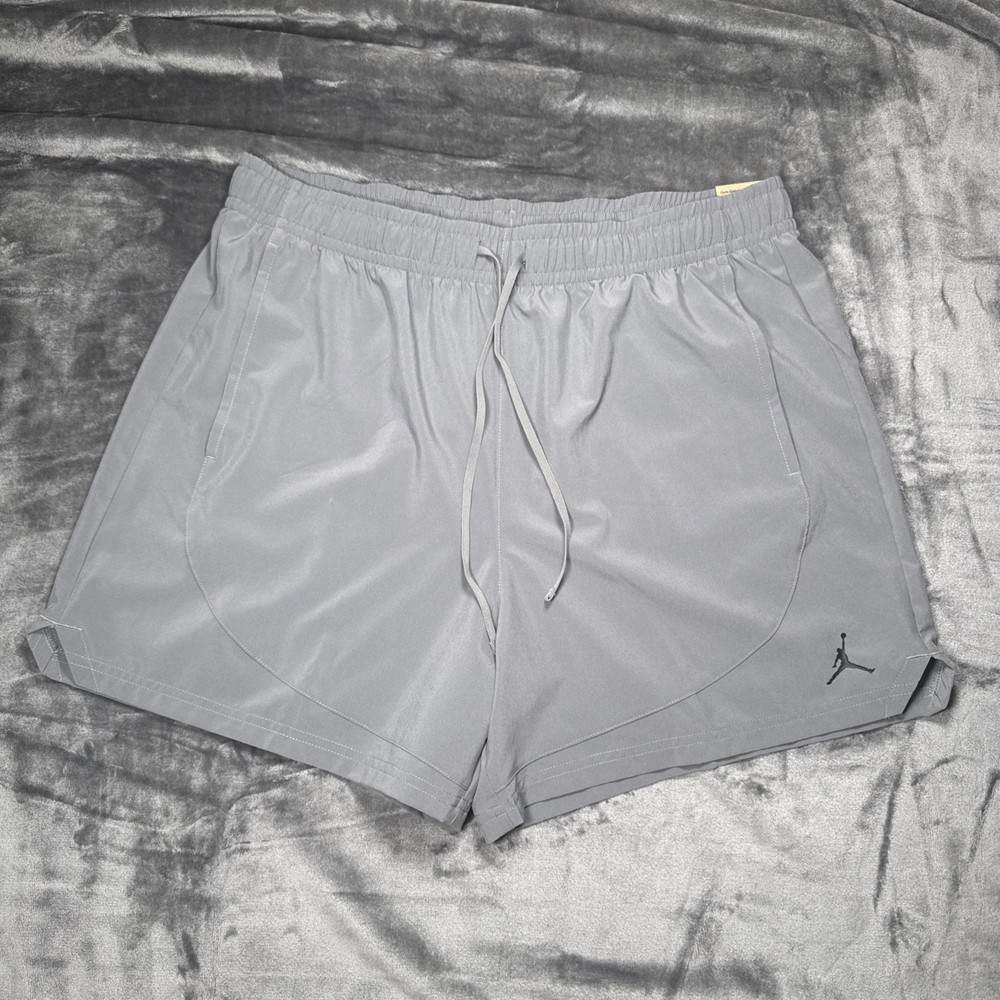 Nike Jordan Sport Woven Shorts Men’s XL Smoke Grey Dri-Fit Athletic Activewear
