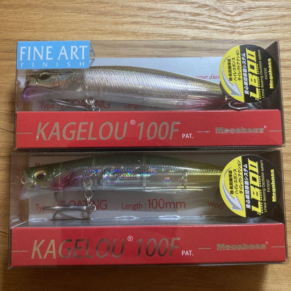 Fishing Lure Kagerou 100Fcolor 2 Piece Set Megabass