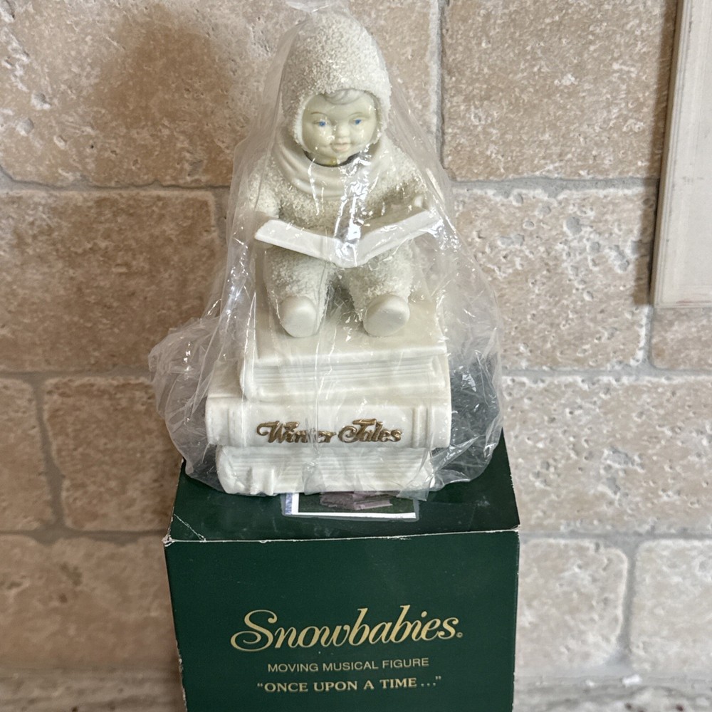 Dept 56 Snowbabies Once Upon A Time Musical Figure 5 Inch Vintage 1996 NRFB