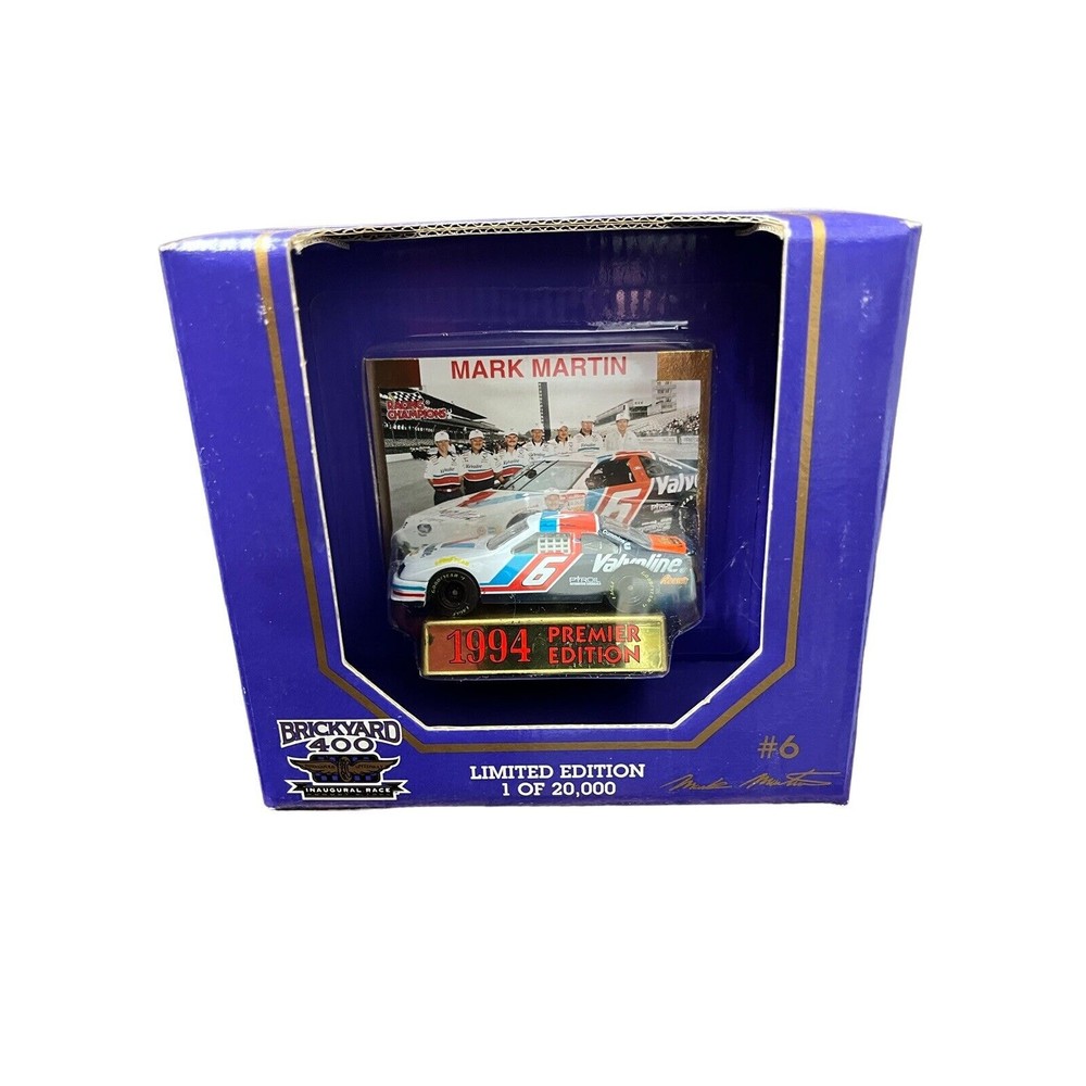 1994 Racing Champions Mark Martin 6 Brickyard 400 1/64 Diecast Car