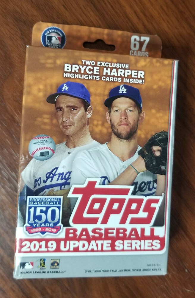 2019 Topps Baseball Update Series 67 Card Factory Sealed box- checklist below
