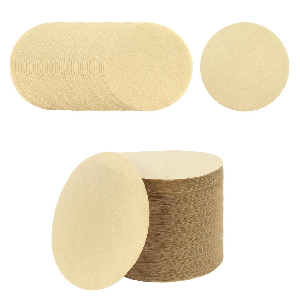 300 Unbleached Disposable Coffee Filters for Aeropress & Moka Pot
