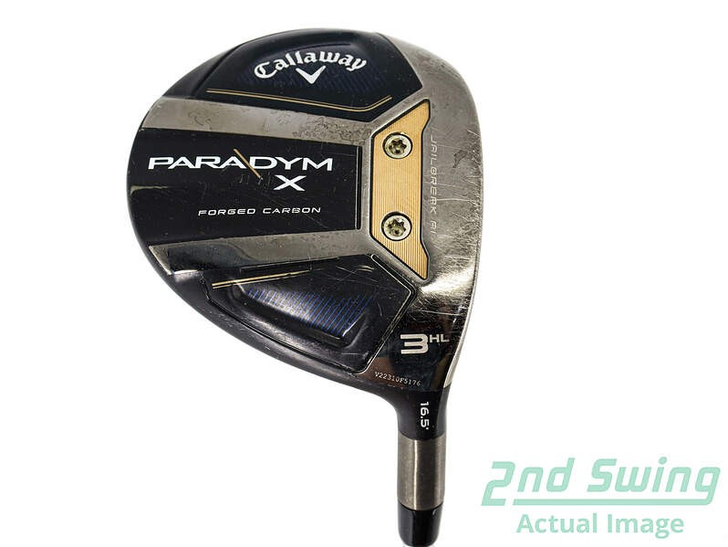 Callaway Paradym X 3 Wood 16.5° Senior Flex Right-Handed Graphite 43.25in