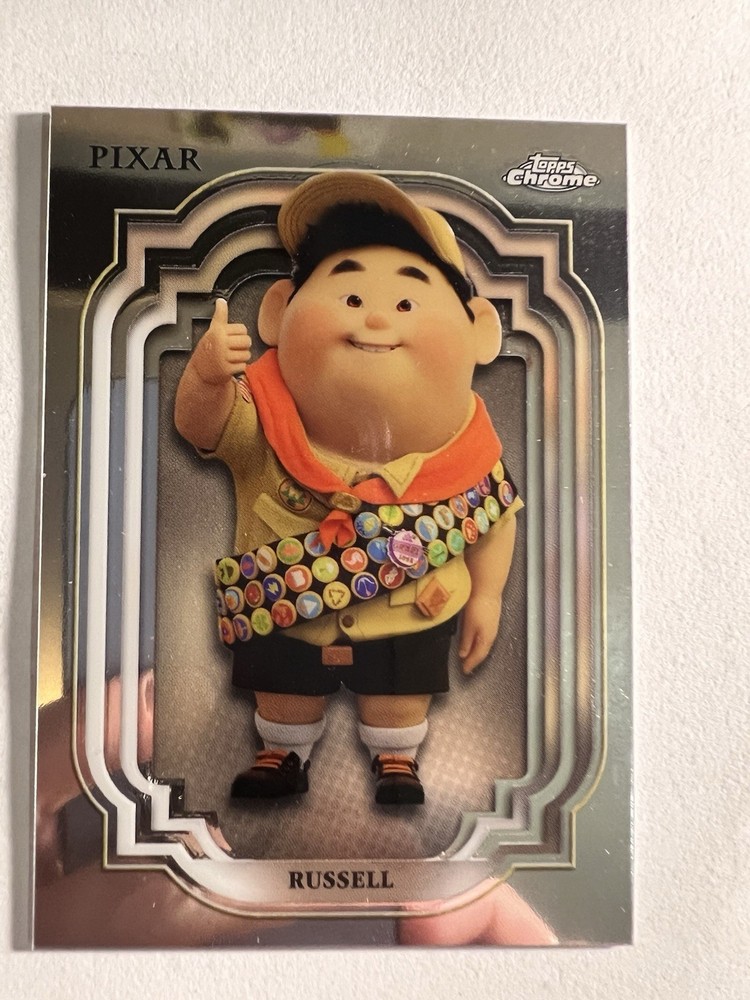 2024 Topps Chrome Disney Russell #135 Base Up