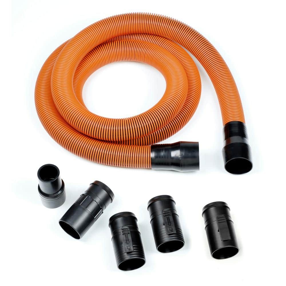1-7/8 in x 10 ft Locking Professional Vacuum Hose Kit for Shop Vacs