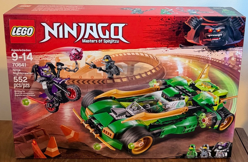 LEGO Ninjago Ninja Nightcrawler 70641 New Sealed Retired Set