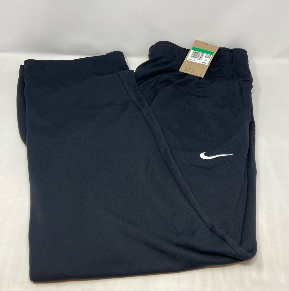 Nike Totality Dri-FIT Open Hem Versatile Pants - Men’s XL Black/White