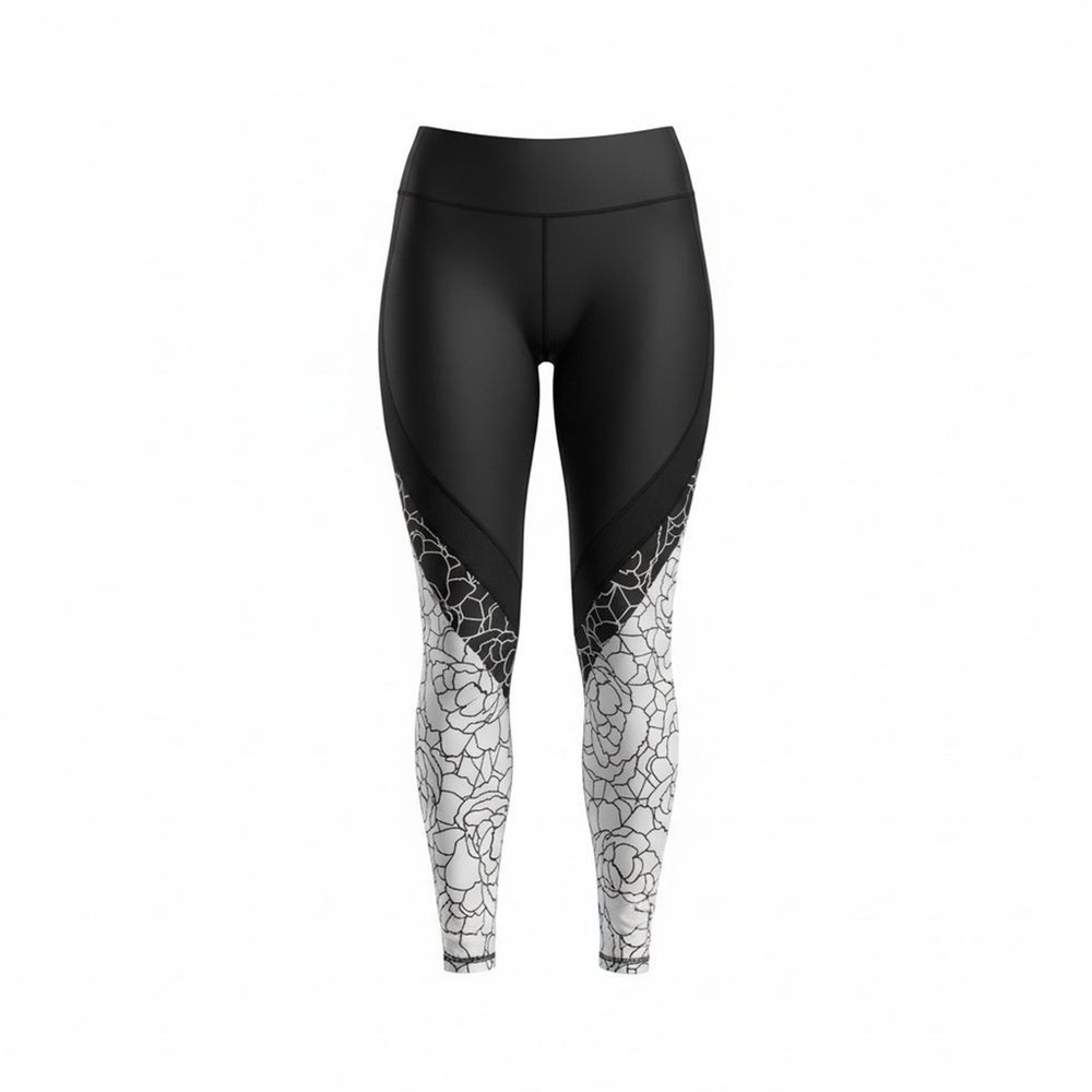 RBX Black Activewear Leggings Size Large